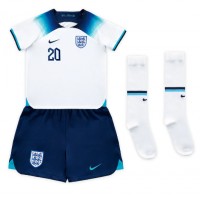 England Phil Foden #20 Hemmatröja Barn VM 2022 Kortärmad (+ Korta byxor)